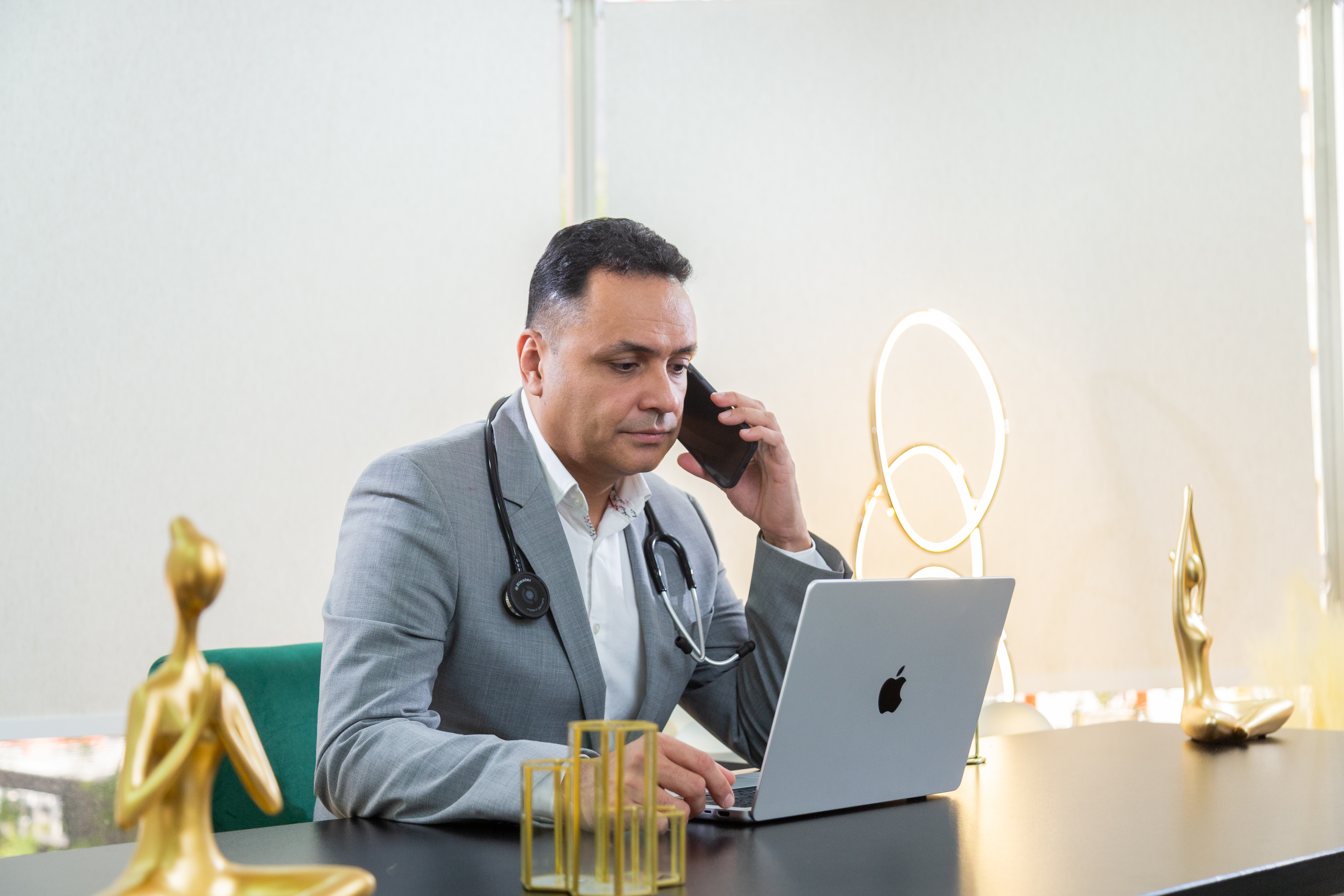 Marcación abdominal táctica